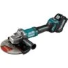 Makita Akku-Winkelschleifer XGT GA038GT201 M. 2 X 5 Ah Akkus + Schnellladegerät -Gartengeräte Geschäft 0088381733861 1223 S 01