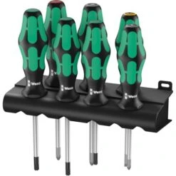 Wera Schraubendreher-Set Kraftform DIY + Rack 7-teilig