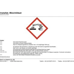 LUX Installations-Weichlöt-Set IWLS/30 -Gartengeräte Geschäft 156042 2137 hazard sdb
