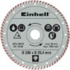 Einhell Diamanttrennscheibe 200 Mm X 25,4 Mm Turbo -Gartengeräte Geschäft 157833 2171 1