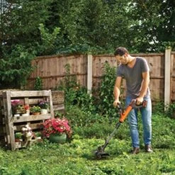 Black & Decker Black+Decker Akku-Rasentrimmer STC1840EPC Inkl. 18 V 4 Ah Li-Ion-Akku -Gartengeräte Geschäft 185963 2012 3