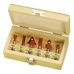 LUX HM-Oberfräser-Set 6-teilig 8 Mm Schaft -Gartengeräte Geschäft 192522 picture2