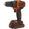 Black & Decker Black+Decker 18 V Akku-Bohrschrauber BDCDD186KB Inkl. 1,5 Ah Akkus Mit Koffer
