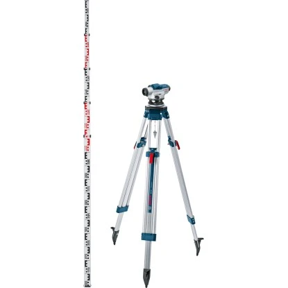 Bosch Professional Optisches Nivelliergerät Inkl. Stativ Und Messleiste 4 Bosch Professional Optisches Nivelliergerät Inkl. Stativ Und Messleiste – Bild 2
