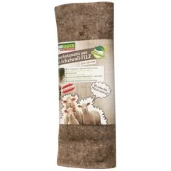 Windhager Schafwoll-Filzmatte 50 Cm X 200 Cm Grau