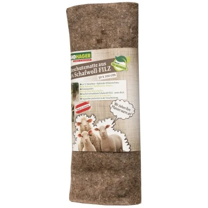 Windhager Schafwoll-Filzmatte 50 Cm X 200 Cm Grau 3 Windhager Schafwoll-Filzmatte 50 Cm X 200 Cm Grau