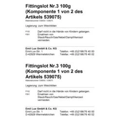 LUX Installations-Weichlöt-Set IWLS/30 -Gartengeräte Geschäft 2 2137 Gefahrstoffetikett2