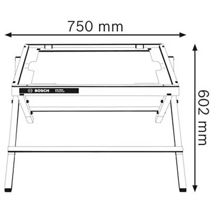 Bosch Professional Transport Und Arbeitstisch GTA 6000 5 Bosch Professional Transport Und Arbeitstisch GTA 6000 – Bild 3