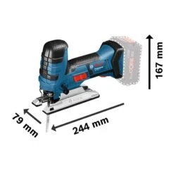 Bosch Professional Akku-Stichsäge GST 18 V-LI S Solo Mit 4 Stichsägenblättern 13 Bosch Professional Akku-Stichsäge GST 18 V-LI S Solo Mit 4 Stichsägenblättern -Gartengeräte Geschäft 3368867 VM 01