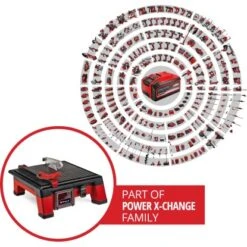 Einhell Power X-Change Akku-Fliesenschneidmaschine TE-TC 18/115 Li Solo -Gartengeräte Geschäft 4006825657500 2171 02