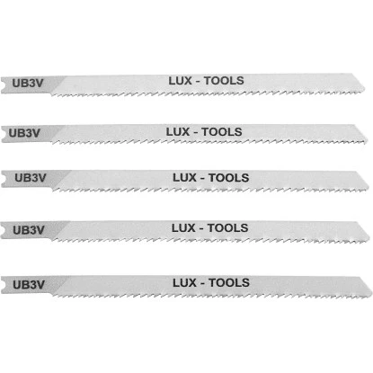 LUX Stichsägeblatt Comfort 132 Mm U-Schaft 5 Stück 3 LUX Stichsägeblatt Comfort 132 Mm U-Schaft 5 Stück
