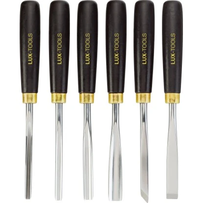 LUX Kerbschnitzsatz Comfort 6 -teilig 3 LUX Kerbschnitzsatz Comfort 6 -teilig
