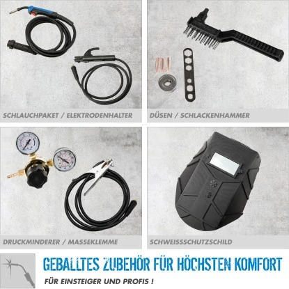 Güde Universalschweissgerät Uni-Mig 165 SYN 7 Güde Universalschweissgerät Uni-Mig 165 SYN – Bild 5