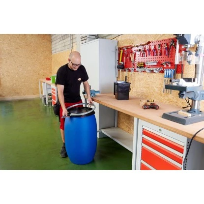 Graf Kunststoff-Weithalsfass 120 L Blau Lebensmittelecht Mit UN-Kennzeichnung 4 Graf Kunststoff-Weithalsfass 120 L Blau Lebensmittelecht Mit UN-Kennzeichnung – Bild 2