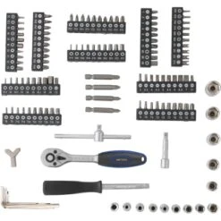 LUX Steckschlüssel-Set 130-tlg. -Gartengeräte Geschäft 4048125700227 30