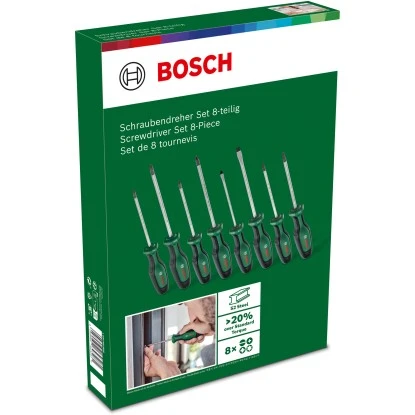 Bosch Schraubendreher Set 8-teilig 4 Bosch Schraubendreher Set 8-teilig – Bild 2