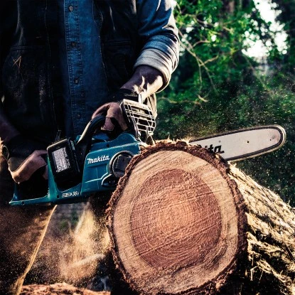 Makita Akku-Kettensäge DUC353Z 2 X 18 V Solo 15 Makita Akku-Kettensäge DUC353Z 2 X 18 V Solo – Bild 13