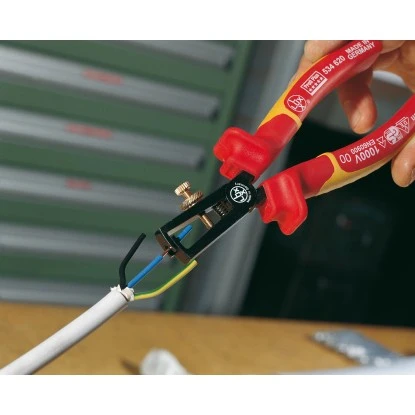 LUX Abisolierzange VDE 160 Mm Comfort 4 LUX Abisolierzange VDE 160 Mm Comfort – Bild 2