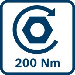 Bosch Professional Akku-Drehschlagschrauber GDX 18V-200 Solo -Gartengeräte Geschäft 537606 3058 08