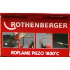 Rothenberger Industrial Lötlampe RoFlame Mit Piezo-Zündung 1.800 °C -Gartengeräte Geschäft 5526280 picture 2