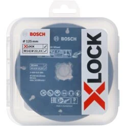 Bosch Trenn- Und Fächerschleifscheiben-Set X-Lock 125 Mm CMW -Gartengeräte Geschäft 58 2609619374 bo pro p f 2