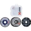 Bosch Trenn- Und Fächerschleifscheiben-Set X-Lock 125 Mm CMW 2 Bosch Trenn- Und Fächerschleifscheiben-Set X-Lock 125 Mm CMW -Gartengeräte Geschäft 58 2609619374 bo pro u f 2