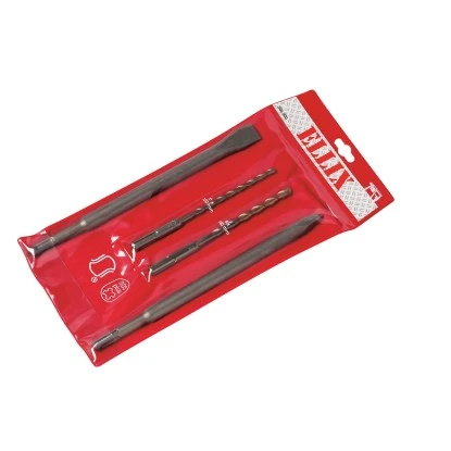 Bohrer- Und Meißel-Set SDS-Plus 4-teilig 3 Bohrer- Und Meißel-Set SDS-Plus 4-teilig
