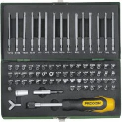 Proxxon Super-Sicherheits- Und Spezialbitsatz 1/4" 75-tlg.