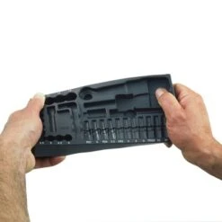 Proxxon Steckschlüsselsatz Komplett-Set 1/4" Und 1/2" 56-teilig -Gartengeräte Geschäft 6804199 A 03