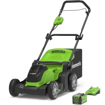 Greenworks Akku-Rasenmäher-Set G40LM41K2X 40 V KIT 3 Greenworks Akku-Rasenmäher-Set G40LM41K2X 40 V KIT