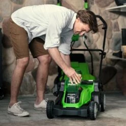 Greenworks Akku-Rasenmäher G40LM41K4 KIT 40V -Gartengeräte Geschäft 6952909025865 2705 A 11