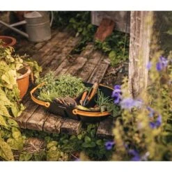 Fiskars Erntekorb Plus Schwarz-Orange -Gartengeräte Geschäft 7343403 AB02