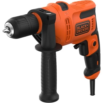 Black & Decker Black+Decker 500 W Schlagbohrmaschine BEH200 Inkl. Tiefenanschlag 3 Black & Decker Black+Decker 500 W Schlagbohrmaschine BEH200 Inkl. Tiefenanschlag