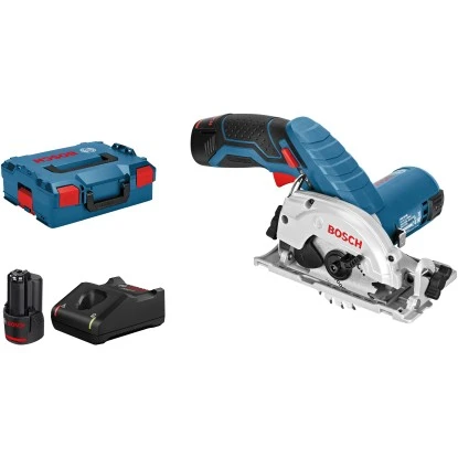 Bosch Professional Akku-Kreissäge GKS 12 V-26 Mit 2 Akkus & Ladgerät In L-Boxx 4 Bosch Professional Akku-Kreissäge GKS 12 V-26 Mit 2 Akkus & Ladgerät In L-Boxx – Bild 2