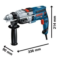 Bosch Professional Schlagbohrmaschine GSB 20-2 Inkl. 7-tlg. Bohrer-Set & L-Case -Gartengeräte Geschäft 7940489 VM01