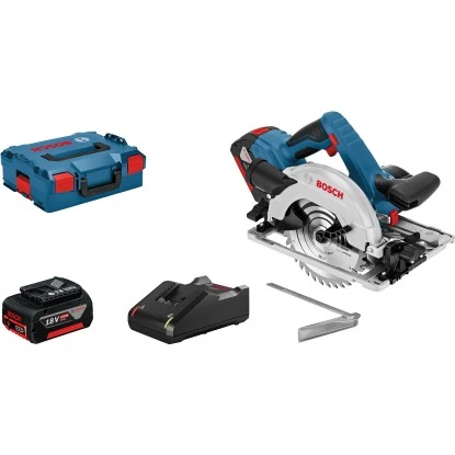 Bosch Professional Akku-Kreissäge GKS 18 V-57 L-Boxx Inkl. 2 Akkus 3 Bosch Professional Akku-Kreissäge GKS 18 V-57 L-Boxx Inkl. 2 Akkus