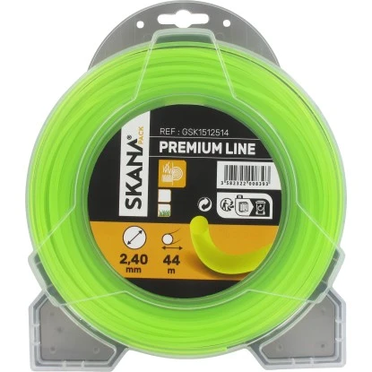 Skana Premium-Mähfaden Rundprofil Ø 2,4 Mm X 44 M Gelb 3 Skana Premium-Mähfaden Rundprofil Ø 2,4 Mm X 44 M Gelb