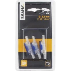 Skana Durchgangsverbinder 2/4-polig Ø 3,5 Mm -Gartengeräte Geschäft 82322008591 11019700 VP 02