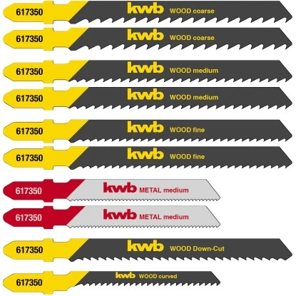 Einhell Stich-Sägeblatt Box 10-tlg. T 3 Einhell Stich-Sägeblatt Box 10-tlg. T