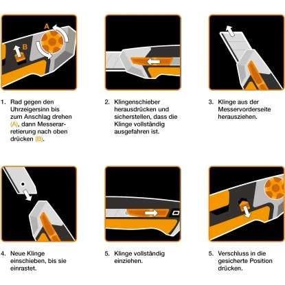 Fiskars Abbrechklingenmesser CarbonMax18 Mm 7 Fiskars Abbrechklingenmesser CarbonMax18 Mm – Bild 5