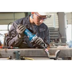 Bosch Professional Geradschleifer GGS 28 C 650 W Mit Spannern -Gartengeräte Geschäft ce schweissnahtschl1 NEU 6