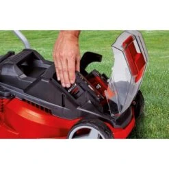 Einhell Power X-Change Akku-Rasenmäher GE-CM 33 Li-Solo 30 L Fangkorb -Gartengeräte Geschäft ge cm 33 li solo usage pic