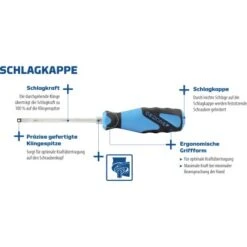 Gedore Schraubendreher Schlitz 2154 SK 6,5 -Gartengeräte Geschäft raubendreherschlagkappe 03