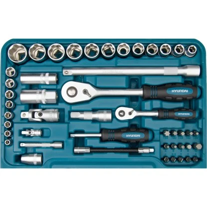 Hyundai Werkzeugset K70 CrV-Stahl 70-teilig 5 Hyundai Werkzeugset K70 CrV-Stahl 70-teilig – Bild 3